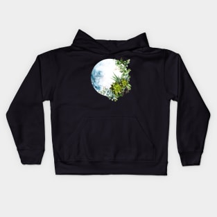 Moonlight Succulents 4 Kids Hoodie